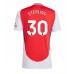 Arsenal Raheem Sterling #30 Hjemmedrakt 2024-25 Kortermet